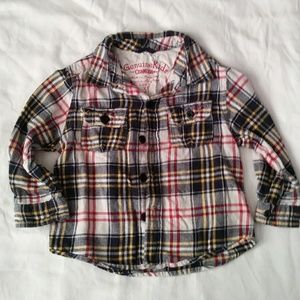 Boys flannel shirt